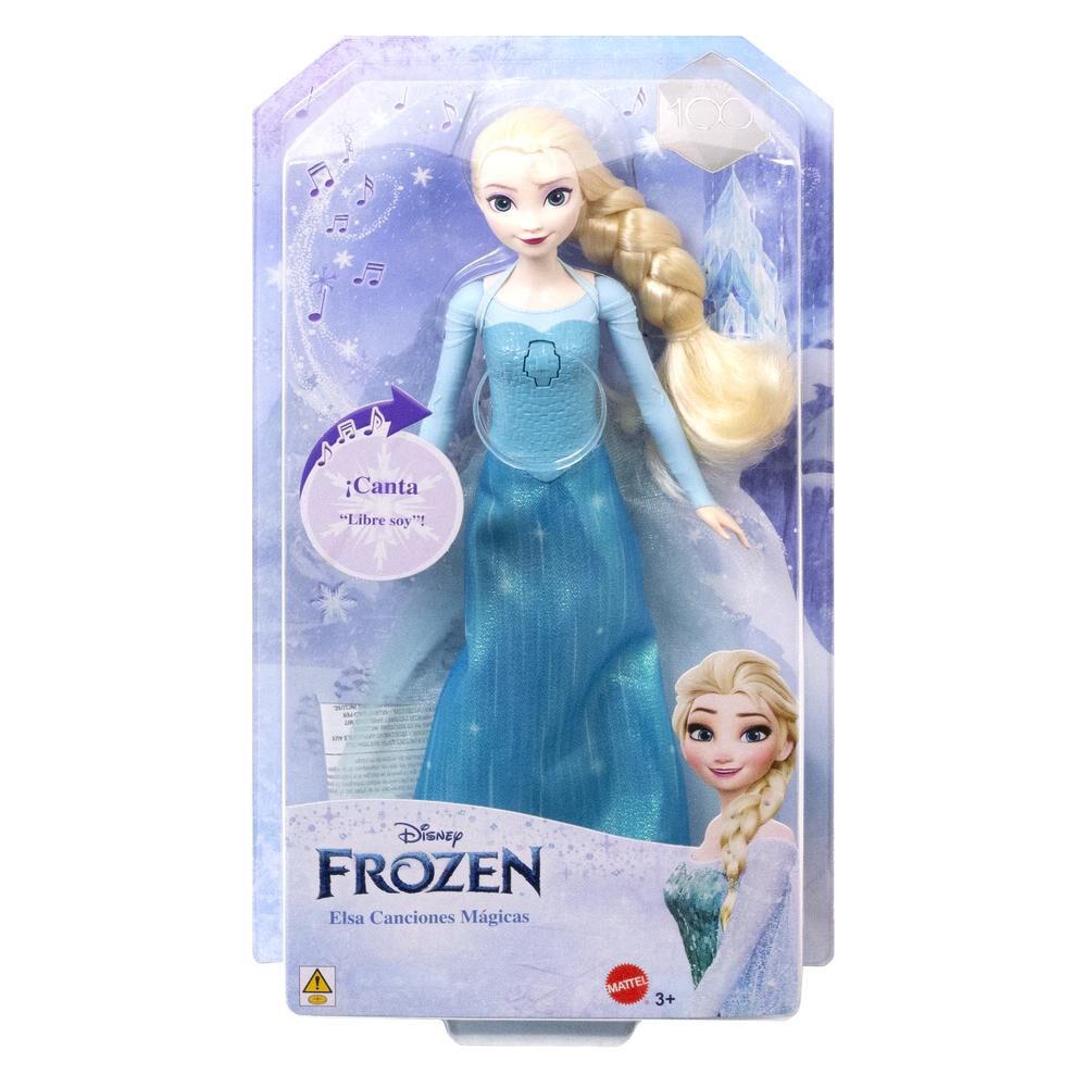 Muñeca Disney Elsa Canciones Mágicas Español image number 1.0