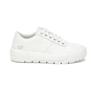 Zapatilla Urbana Mujer Caterpillar Amp Canvas Blanco