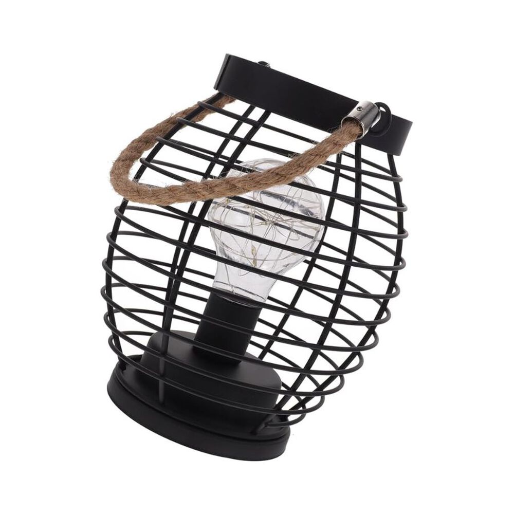 Lampara Colgante Fierro Luz Led Decorativa Portátil image number 4.0