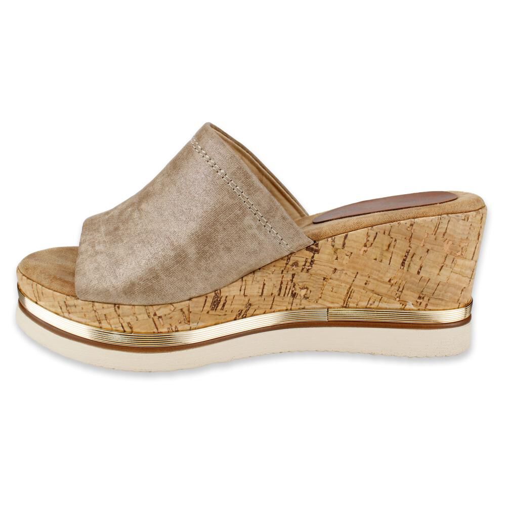 Sandalia Mujer New Walk 825-307-d0 Beige image number 2.0