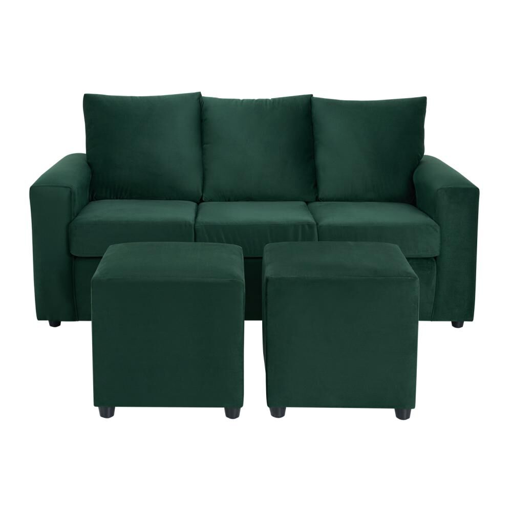 Juego De Living Bodevir Kendy / 3 Cuerpos image number 0.0