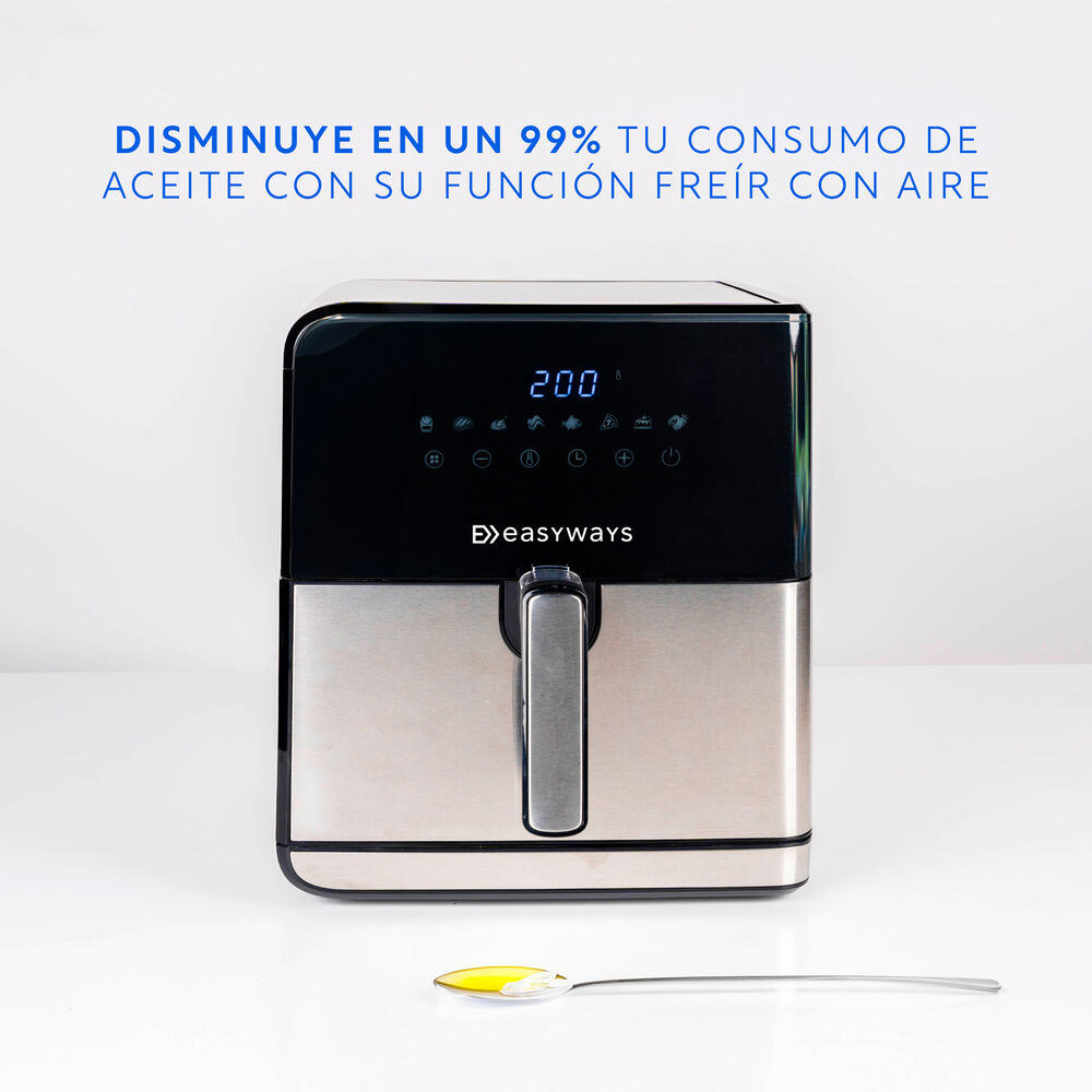 Freidora De Aire Air Fryer Xl 6,2l Easyways image number 5.0