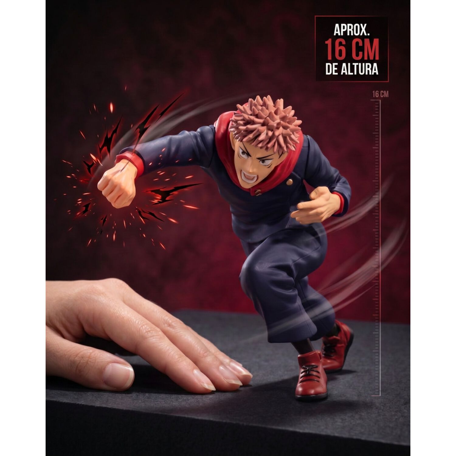 Figura Yuji Itadori Banpresto - Jujutsu Kaisen image number 2.0