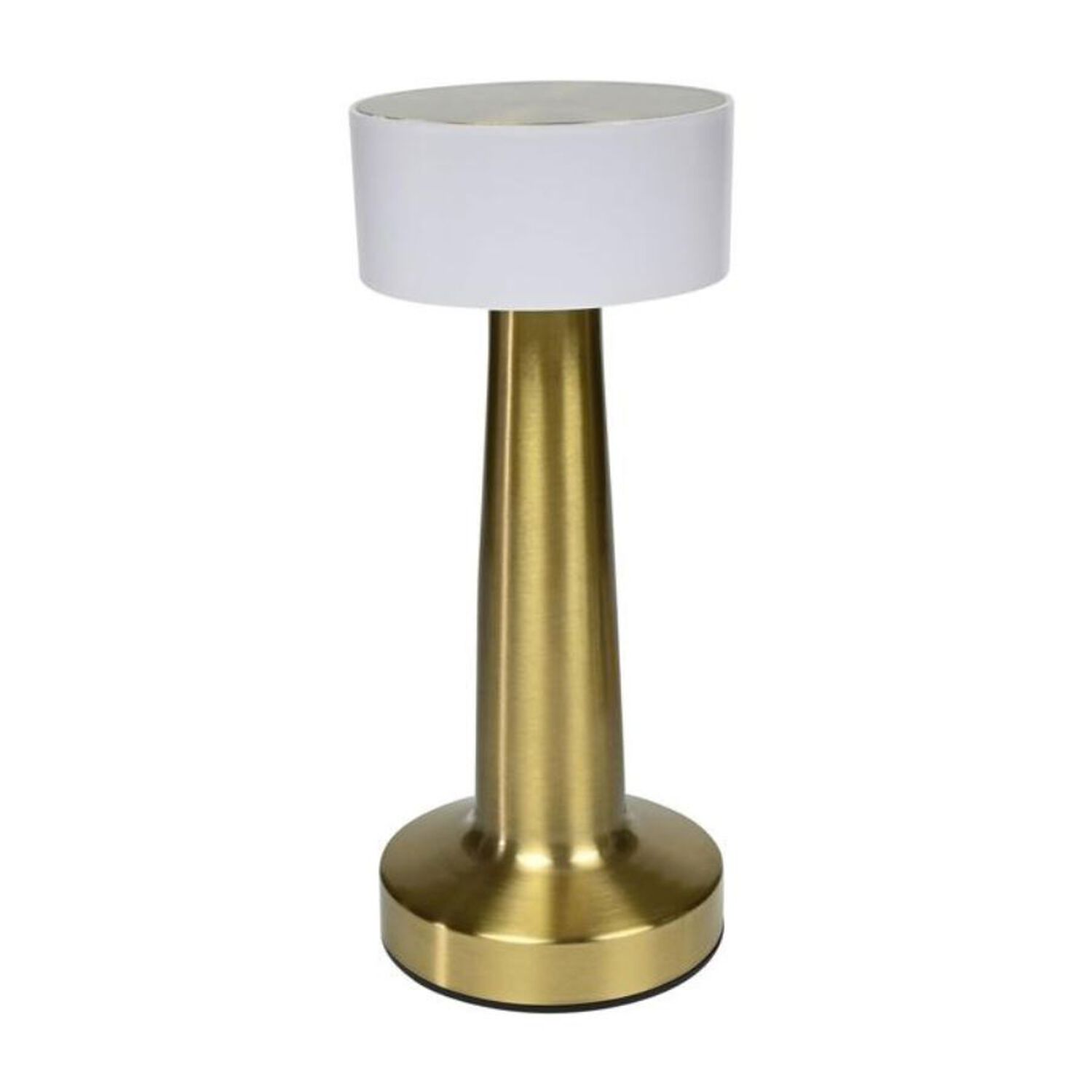 L&aacute;mpara Mesa Led Recargable T&aacute;ctil Inal&aacute;mbrica Dorada image number 0.0