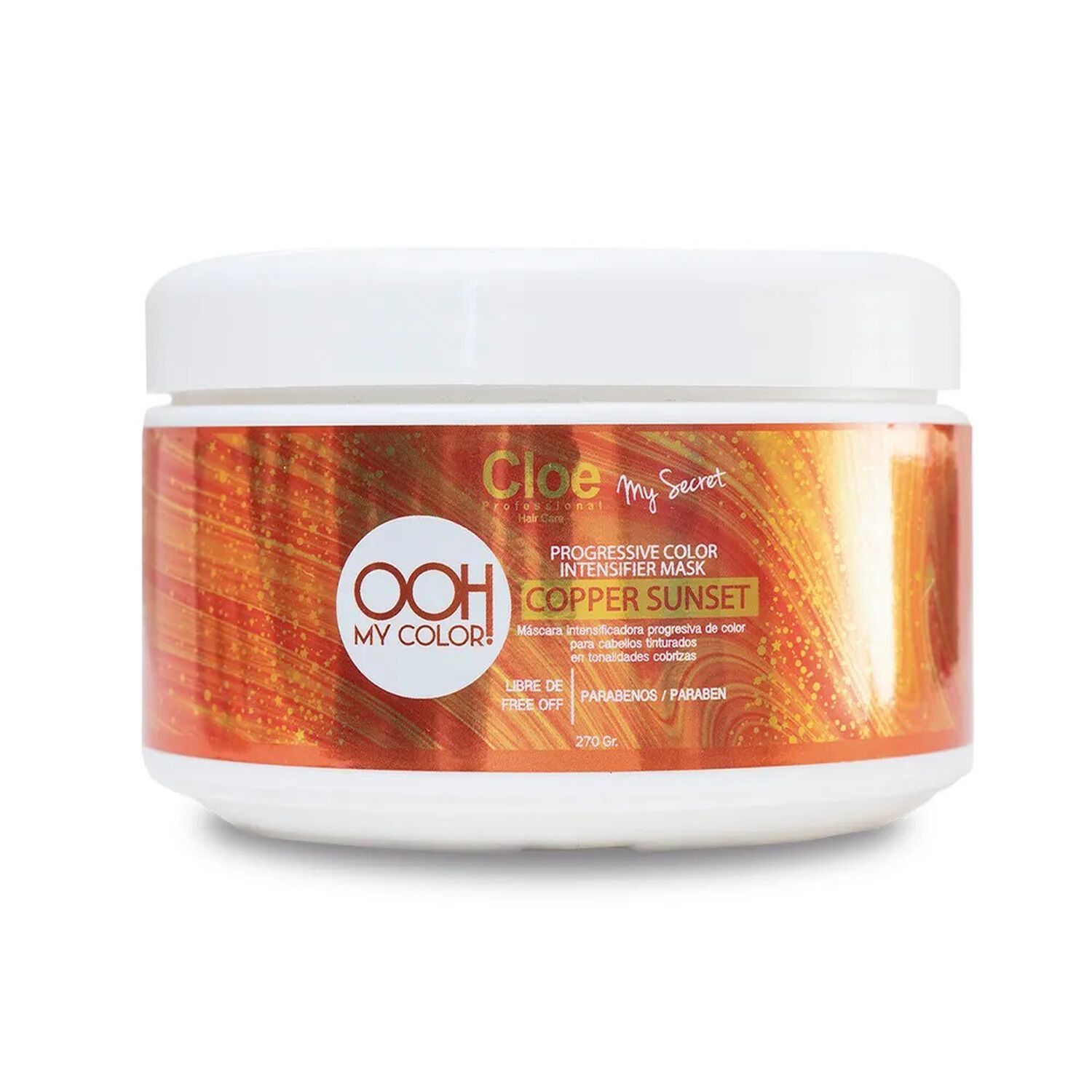 M&aacute;scara Ooh My Color Copper Sunset Cloe 270gr image number 0.0