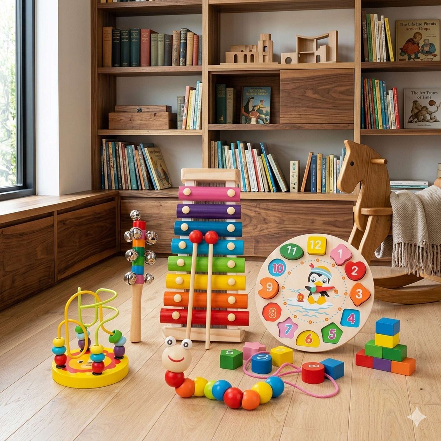 Juguetes Did&aacute;cticos Montessori Madera Cognitivo Para Ni&ntilde;os image number 2.0