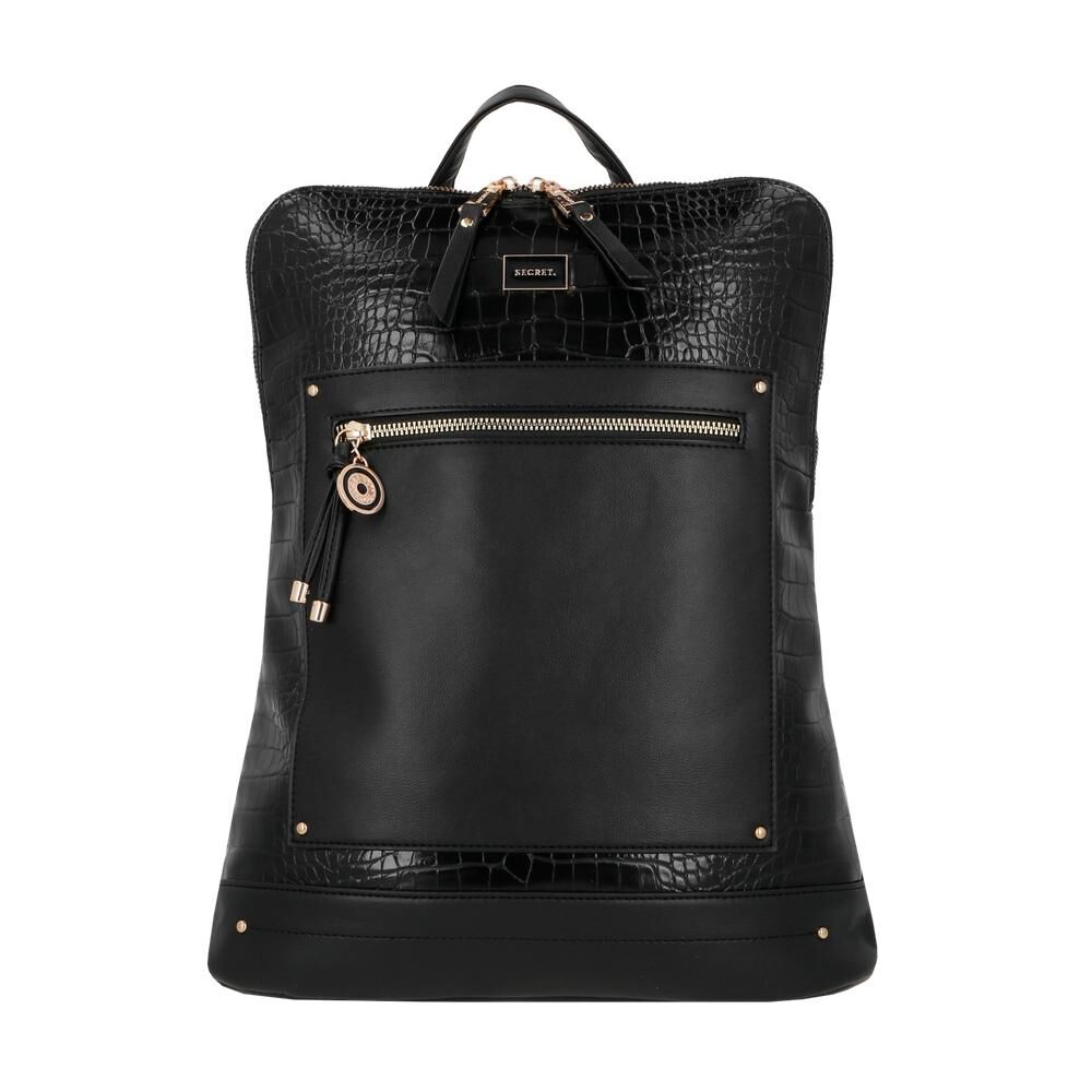 Mochila Notebook Secret Polonia Sc6 Negro 15" image number 0.0