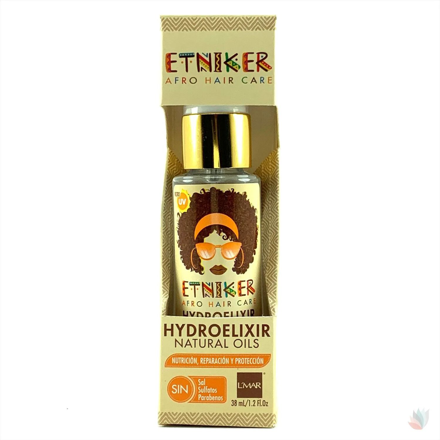 Hidroelixir Oleos Naturales Etniker 38ml image number 1.0