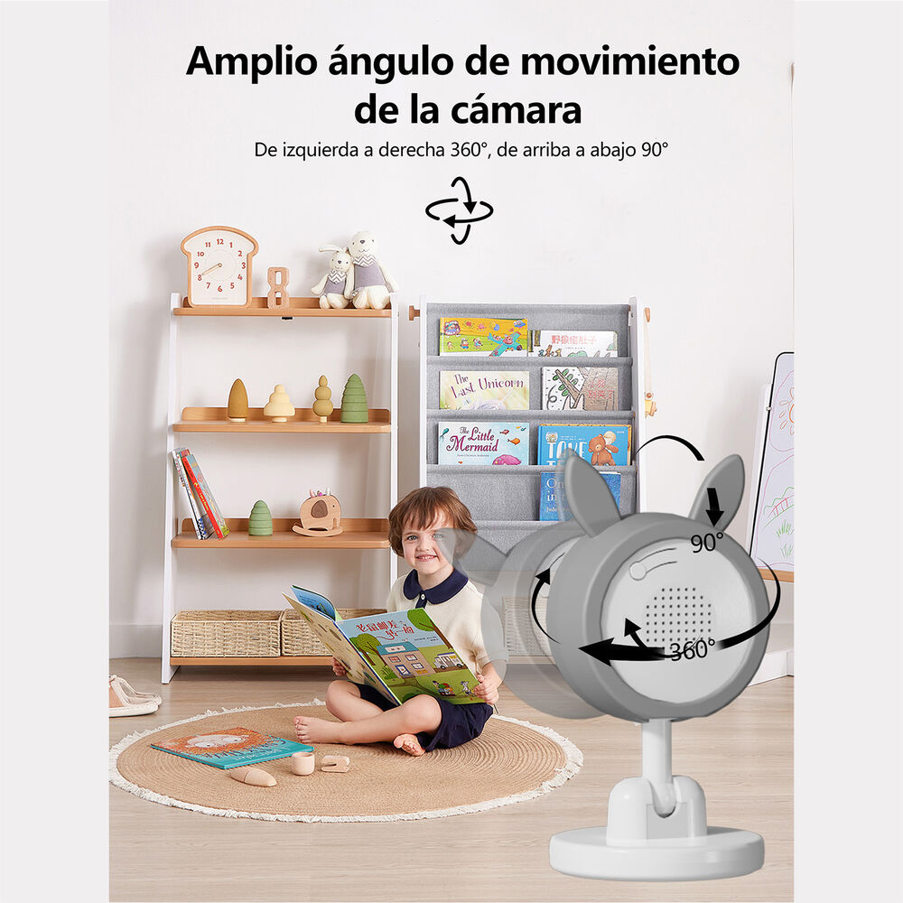 Monitor Camara Smartguard 2.0 4x Zoom Con Ruido Blanco image number 5.0