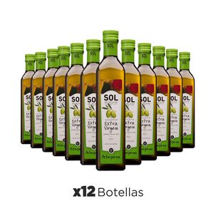 Aceite De Oliva Ev Sol De Aculeo Arbequina 12 X 500 Ml