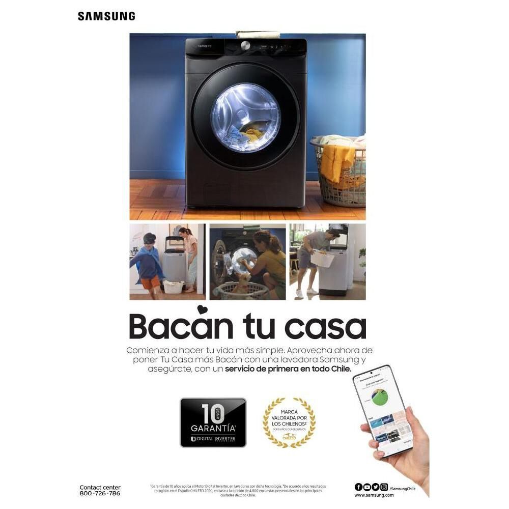 Lavadora Samsung WA17T6260BY/ZS / 17 Kg image number 10.0