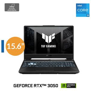 Notebook Gamer 15.6" Asus Tuf Gaming F15 / Intel Core I5 / 8 GB RAM / Nvidia Geforce RTX 3050 / 512 GB SSD