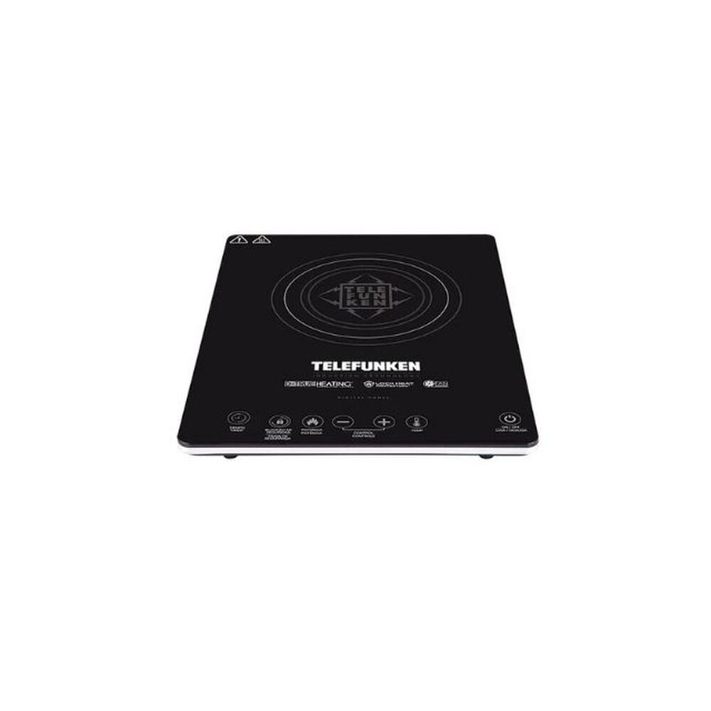 Cocinilla Eléctrica Por Inducción Telefunken Tf Ai9000 220v 2100w Potencia Táctil Vidrio image number 1.0