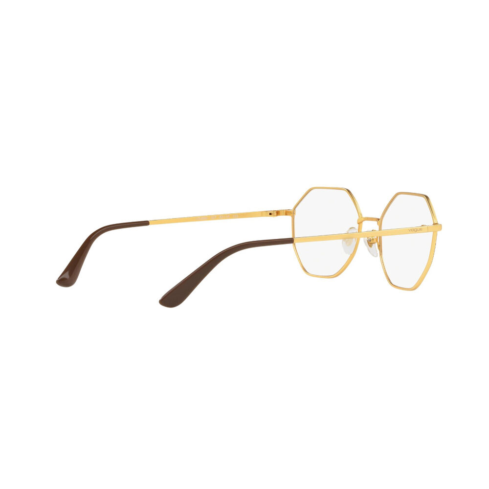Lentes Ópticos Top Brown/pale Gold Vogue Eyewear image number 8.0