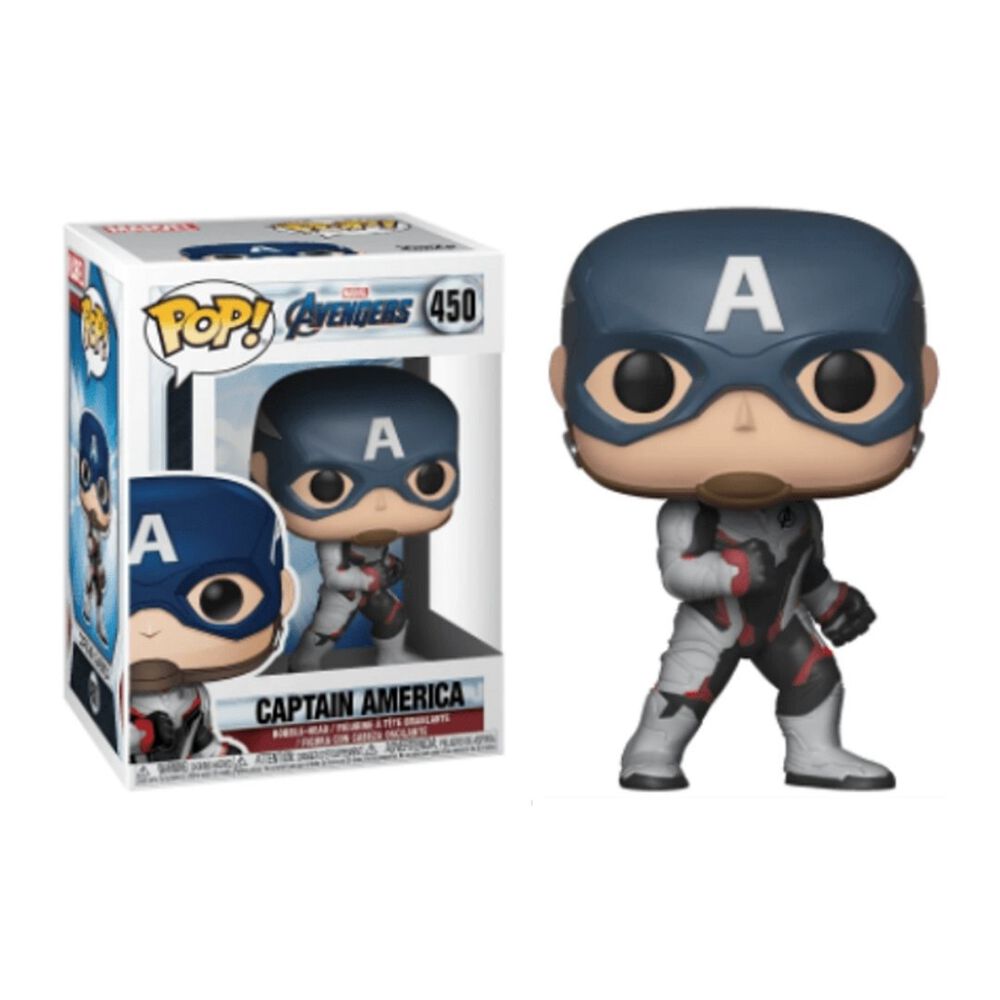 Funko Pop Marvel Avengers Endgame Captain America 450 image number 0.0