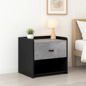 Pack De 2 Veladores Marmol Mdf Gris