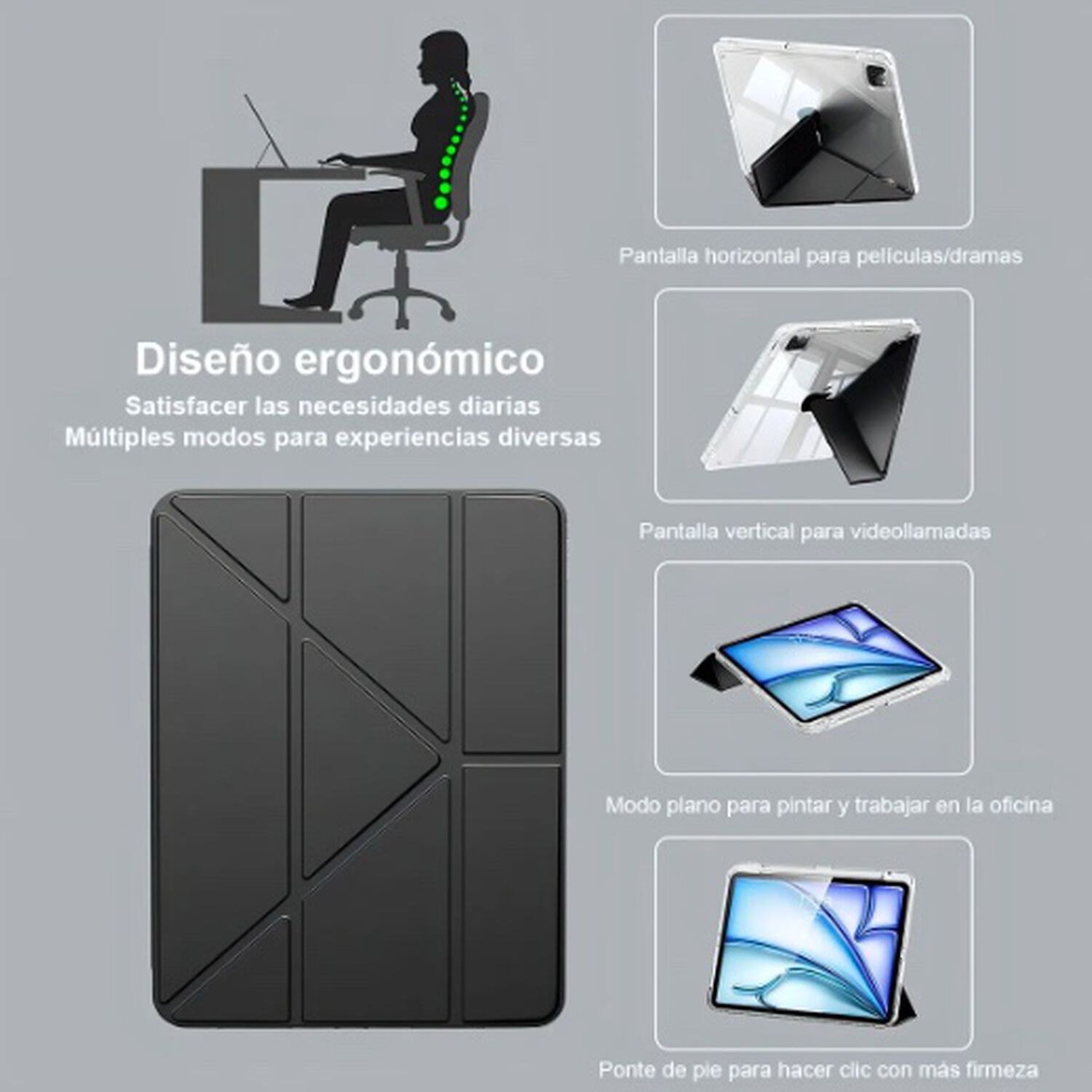 Carcasa Ipad 7ma Ipad 8va Ipad 9na 10.2 image number 1.0