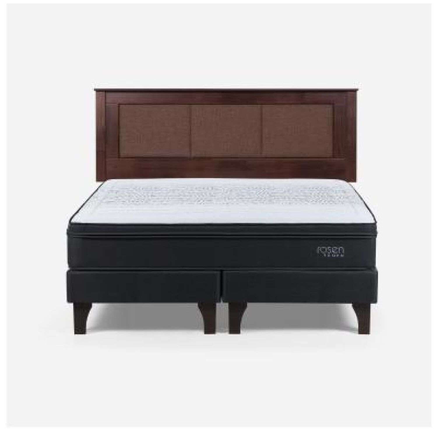 Cama Europea Rosen Tempo / King / Base Dividida + Respaldo Rachel image number 5.0
