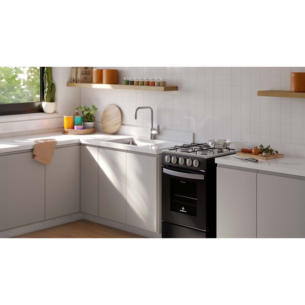 Cocina A Gas 4 Platos Mademsa Limpiaf&aacute;cil Fm4ip Negra image number 3.0