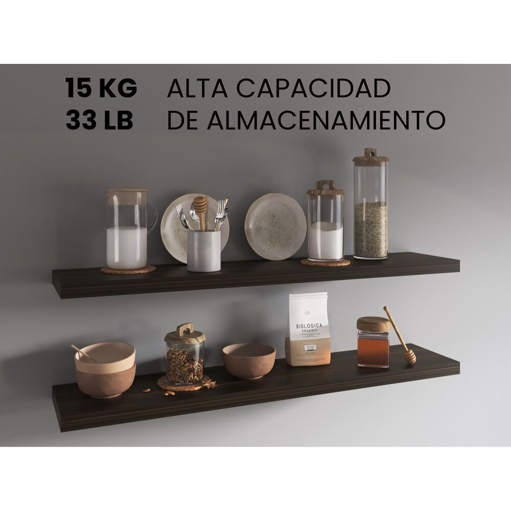 Repisa Flotante 120x25x3,8 Cm X1 Unidad image number 3.0