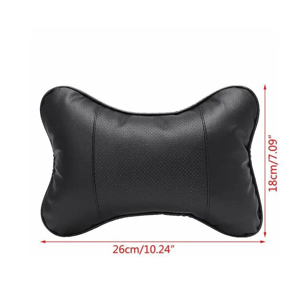 Coj&iacute;n Cervical Auto Almohada Apoyacabeza Cuero image number 2.0