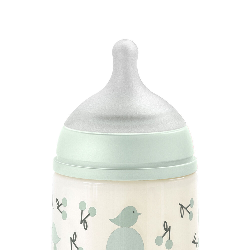 Pack Chupetes + Mamadera 270ml Birdies Verde 6-18m image number 4.0