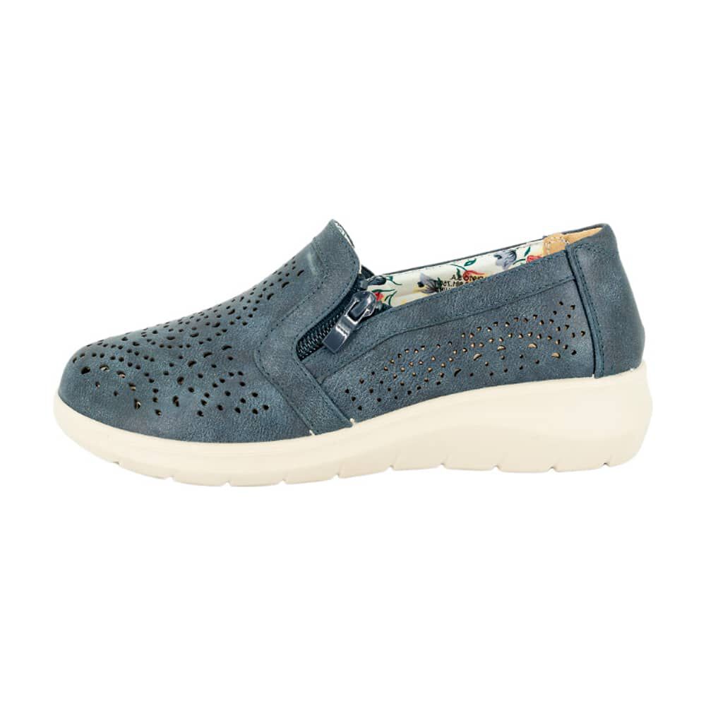 Mocasin Nuvia Azul Passer image number 1.0