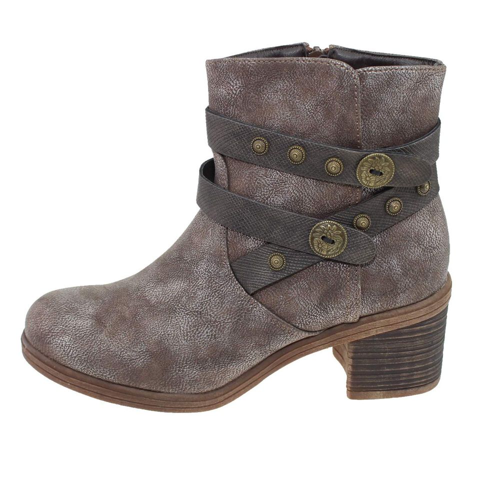 Bot&iacute;n Tostado Via Franca Art. 5wk18043ta image number 1.0