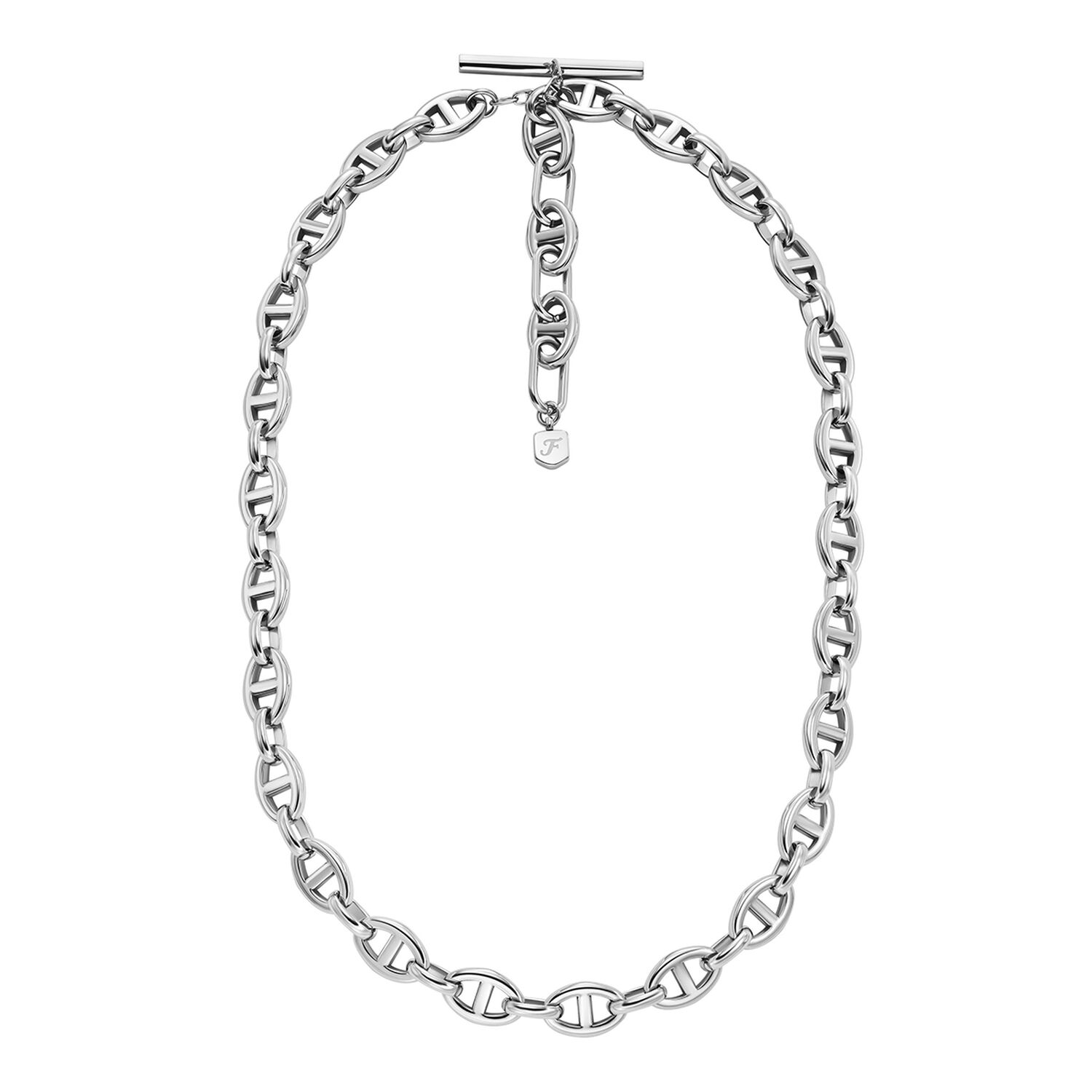 Collar Fossil Ja7242040 Plateado Mujer image number 0.0