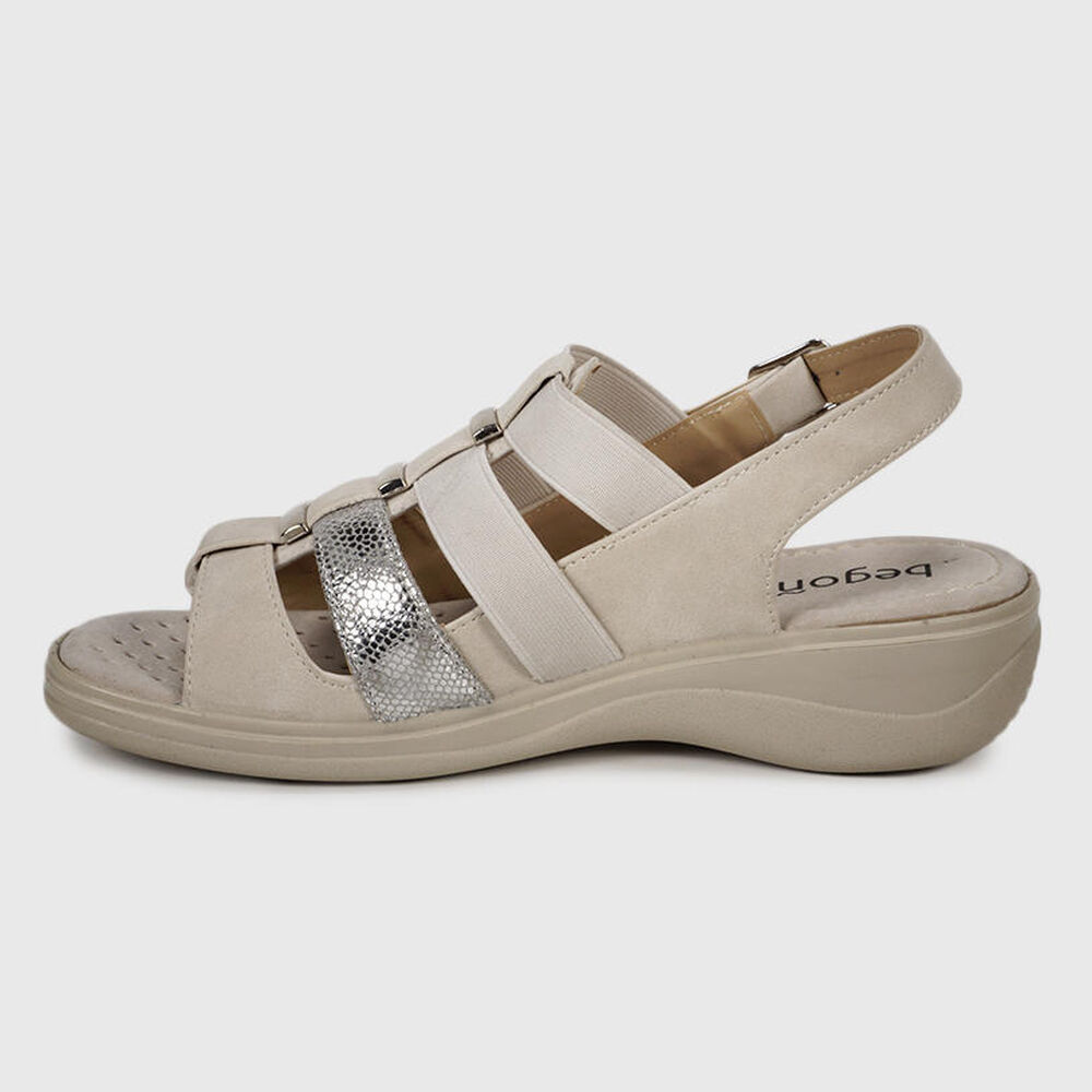 Sandalia Kivu Beige image number 4.0