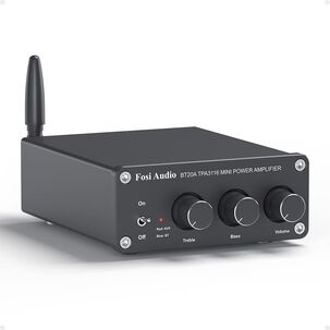 Amplificador Bluetooth 5.0 Clase D 2x100W - Fosi Audio BT20A