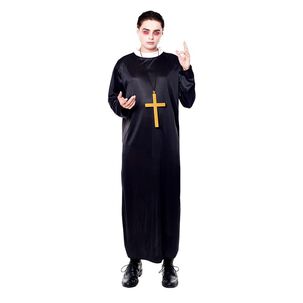 Disfraz Cura Sacerdote Halloween Miedo Infantil