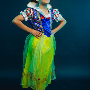 Disfraz Infantil Blanca Nieves Disney Pelicula Niñas Cuento