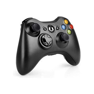 Control Gamepad Para Pc Y Xbox 360 Inalambrico Negro