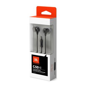 Audifono Jbl In Ear Con Manos Libre Harman C50 Hi Bass Black