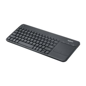 Logitech Teclado Inalámbrico Touchpad K400 Plus - Negro
