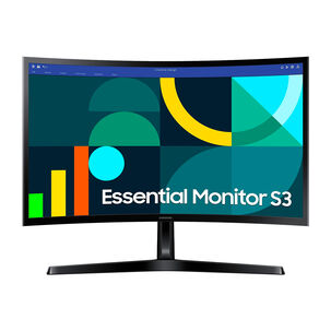 Monitor Curvo Samsung Essential S3 24in Fhd 100hz 4ms Vesa