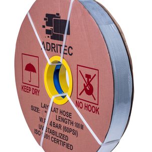 Manguera Plana Lay Flat Adritec 4 4bar Rollo 100 Mts