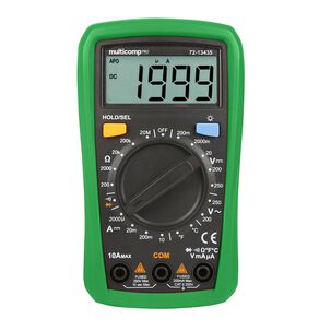Multimetro Digital De Bolsillo Multicomp Pro 72-13435
