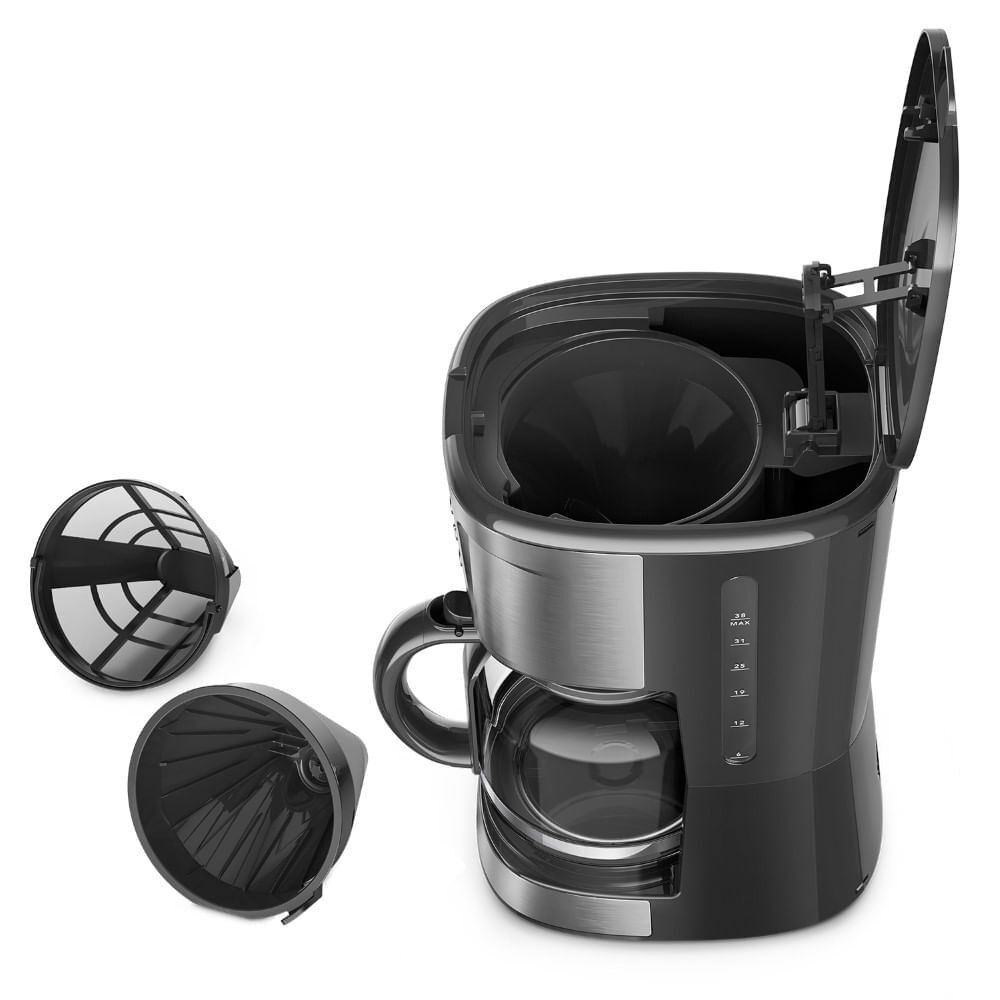 Cafetera El&eacute;ctrica Mademsa 1,5l Proglamable 900w Mcm30 image number 5.0