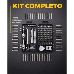 Juego Destornilladores Precisi&oacute;n Magenitcos Set 115 En 1