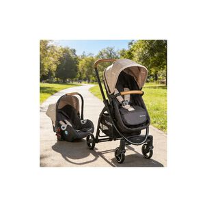 Coche Cuna Travel System F&eacute;nix Beige