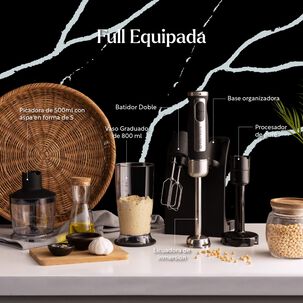Batidora De Inmersion Minipimer Full 6 Accesorios Easyways