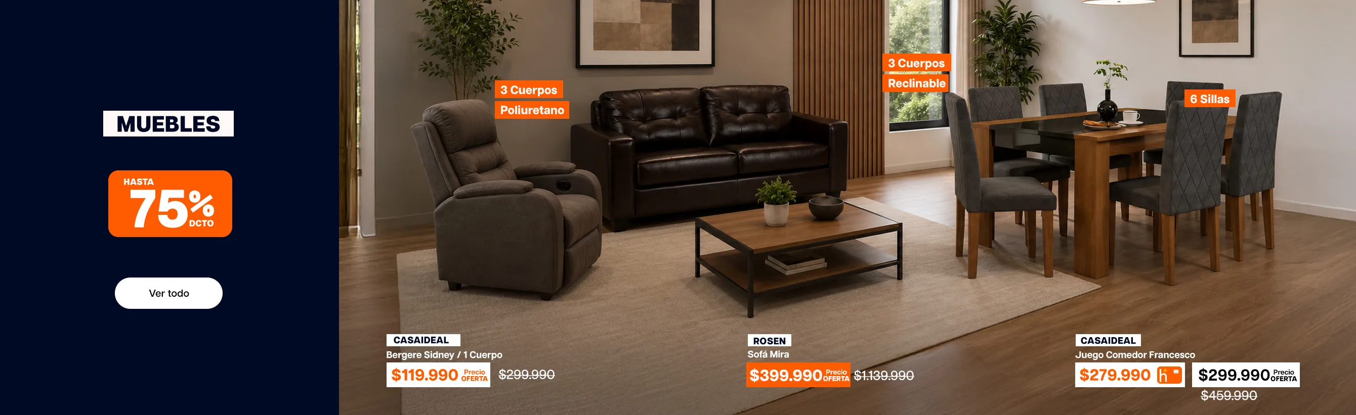 ofertas revancha - muebles