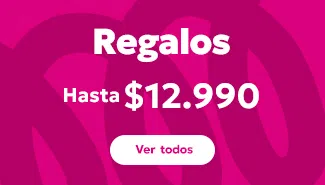 regalos hasta $12.990