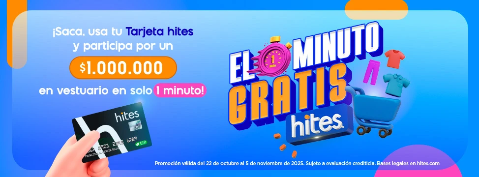 Concurso Hites - 1 millón en compras en vestuario