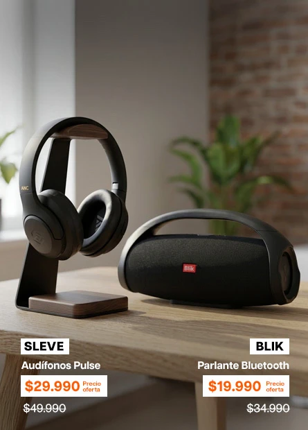  Audífonos y Parlantes Bluetooth