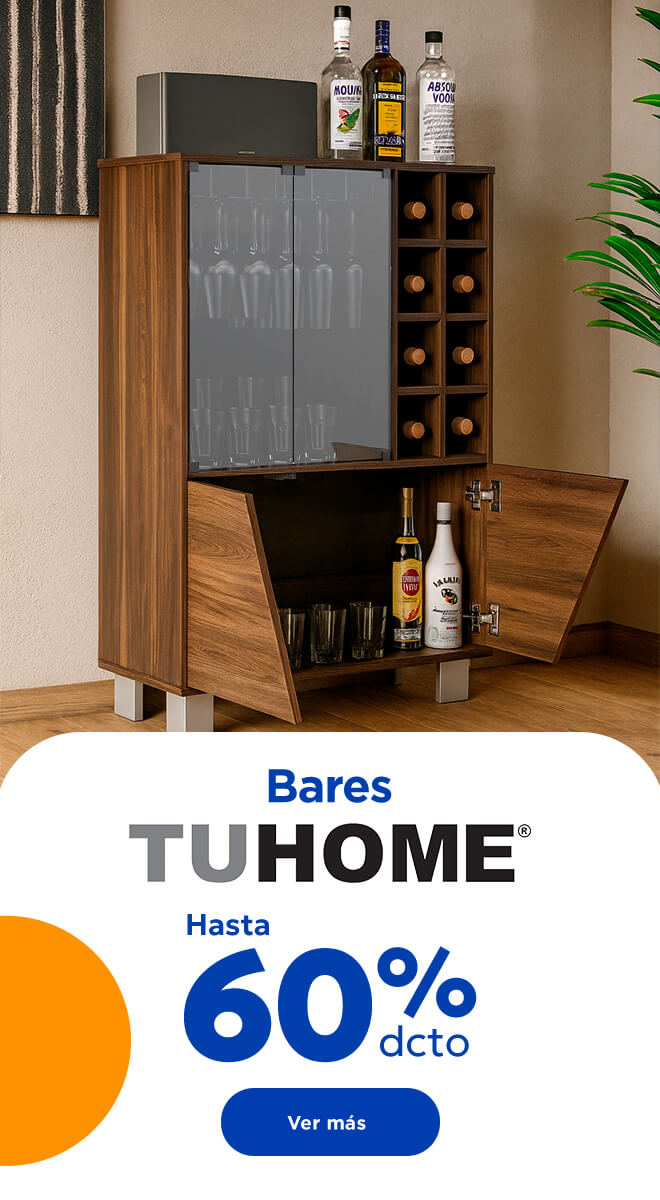 Bares  TUHOME  Hasta 60%