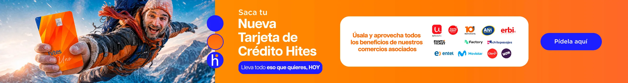 Solicita tu Tarjeta Hites