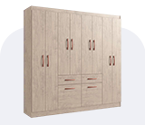 Clóset 8 Puertas